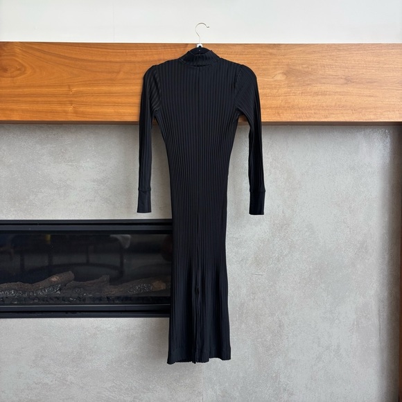 ME+EM Ribbed Long Sleeve Midi Dress, Size 8 - Picture 7 of 11
